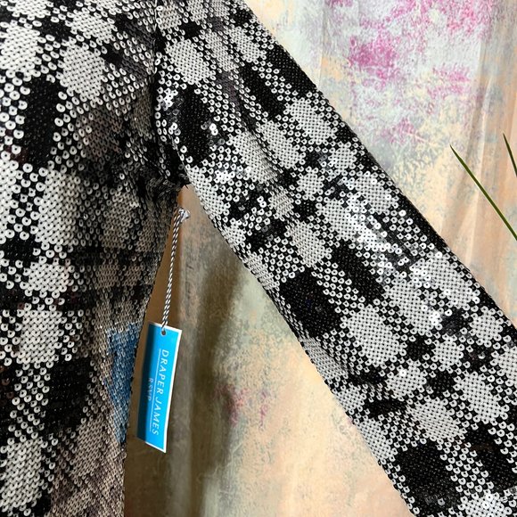 NEW📌 Draper James Sequin Formal - Mother of the Bride - Ball - Party Dress - Picture 4 of 15